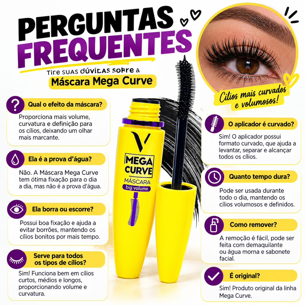 Mascara De Cilios Big Volume Vivai